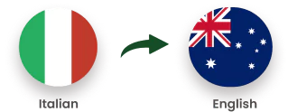 Italian to English