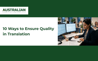 10 Ways to Ensure Quality in Translation
